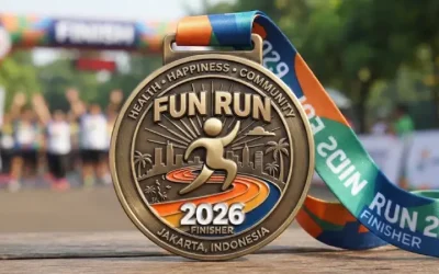 Medali Fun Run: Inspirasi Desain dan Tips Memilihnya untuk Event Lari